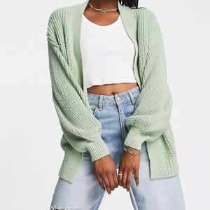 ASOS New Look Sage cardigan Size s